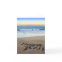 Beach Theme Thank You card by PMCustomWeddings Beach Theme Thank You card