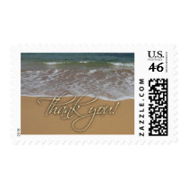 Beach theme Thank You Stamps