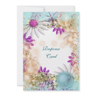 Beach theme tropical elegant party invitation