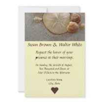 Beach Theme Wedding Invitation