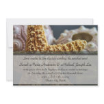 Beach Theme Wedding Invitation