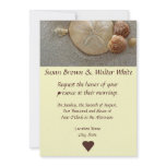 Beach Theme Wedding Invitation