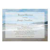 Beach Themed Bridal Shower Invitations invitations