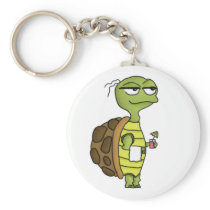 Beach Tortoise Keychain
