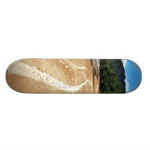 beach tracks custom skateboard
