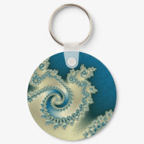 Beach Triple Twirl Keychain