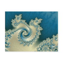 Beach Triple Twirl Postcard