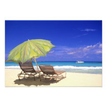 Beach Umbrella, Abaco, Bahamas