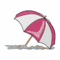 Beach Umbrella embroidered shirts by ZazzleEmbroidery Beach Umbrella embroidered shirts