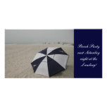 Beach Umbrella Photo Cards
