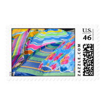 beach umbrellas postage