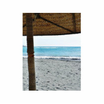 Beach View Under Parasol photo sculptures by lifesphere Beach View Under Parasol photo sculptures