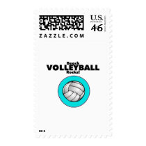 Beach Volley Ball Rocks postage by TorrDenaIndians Beach Volley Ball Rocks postage