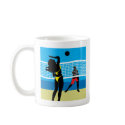 Beach volley mugs