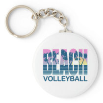 Beach Volleyball Keychains