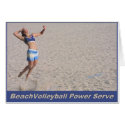 Beach Volleyball Power Serve cards by jbsurveyer Beach Volleyball Power Serve cards