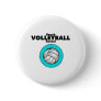 Beach Volleyball Rocks Pin