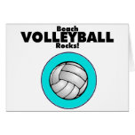 Beach Volleyball Rocks Cards