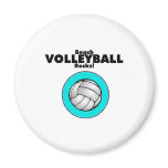 Beach Volleyball Rocks Magnet
