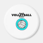 Beach Volleyball Rocks Magnet