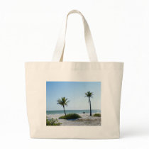 Beach Walk Tote Bags