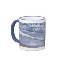 Beach Waves mugs by WeddingPostage Beach Waves mugs