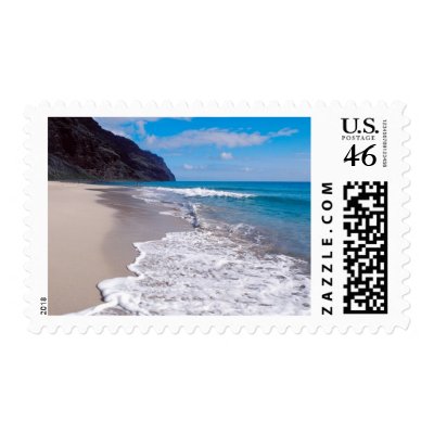 Beach Wedding Backdrop See the complete wedding postage stamps collection at