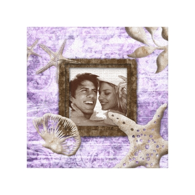 Beach Wedding Canvas Print Photo Template Purple by WeddingShop88 Beach Wedding Canvas Print Photo Template Purple by WeddingShop88