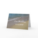 Beach Wedding Card