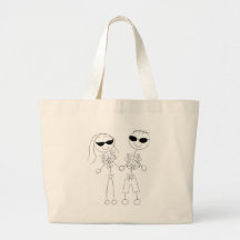Beach Wedding Couple Bags