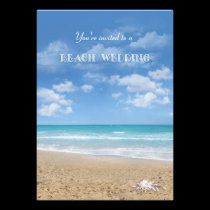 Beach Wedding invitations