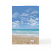 Beach Wedding (customizable) Greeting Cards
