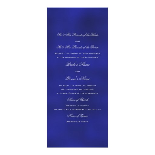 Beach wedding dolphin blue elegant personalized announcement