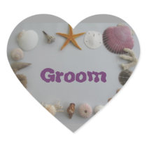 Beach Wedding/Groom Stickers