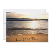 Beach Wedding Invitation invitation