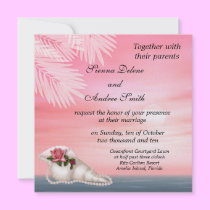 Beach Wedding invitations