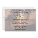 Beach Wedding Invitation by nuclearswan Beach Wedding Invitation