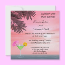 Beach Wedding invitations