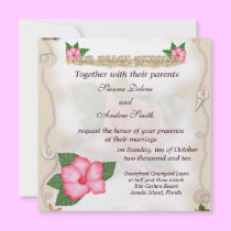 Beach Wedding invitations
