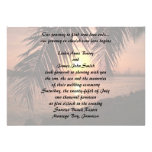 Beach Wedding Invitation