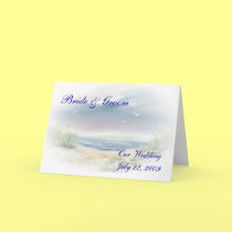 Beach Wedding Invitation cards