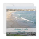 Beach Wedding Invitation Square