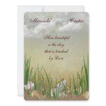 Beach Wedding Invite