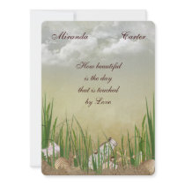 Beach Wedding Invite