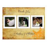 Beach Wedding Photos Thank you postcards postcards