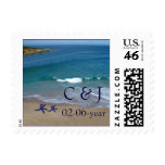 beach wedding Postage