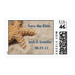 Beach Wedding Postage Stamp