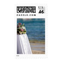 Beach Wedding Reception postage by WeddingPostage Beach Wedding Reception postage