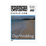 Beach Wedding Romantic Tropical Ocean stamps