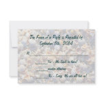 Beach Wedding RSVP Personalized Invite